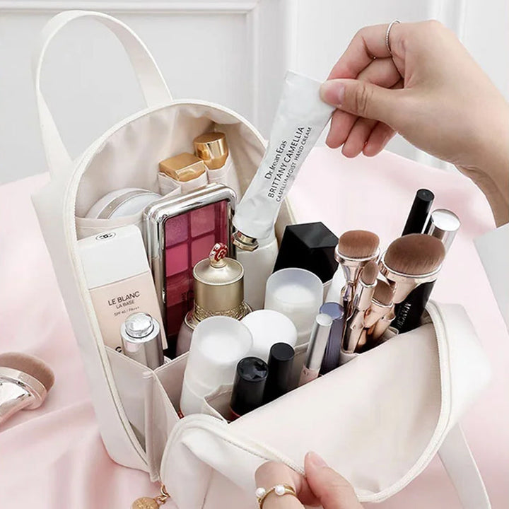 Waterproof cosmetic bag with large capacity | Bowlift