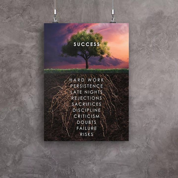 Success - Canvas Wall Art Painting | Bowlift