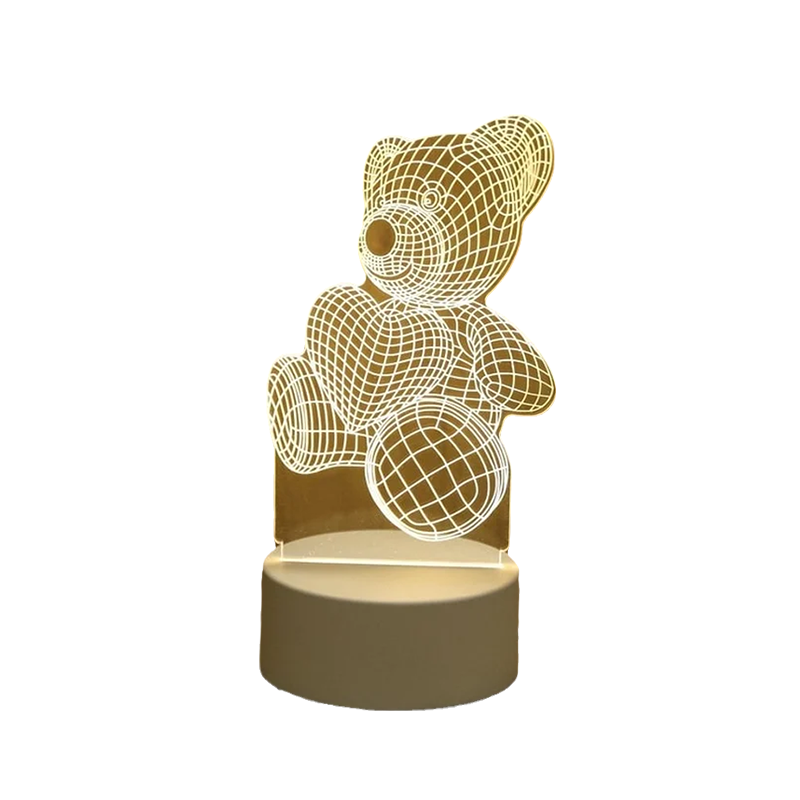 3D Night Light Usb Bowlift