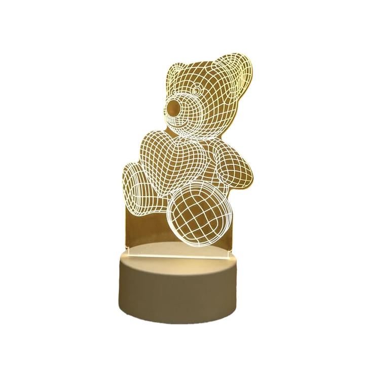 3D Night Light Usb Bowlift