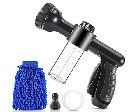 BowLift | Multi-Function Car Wash Gun with Microfiber Attachment