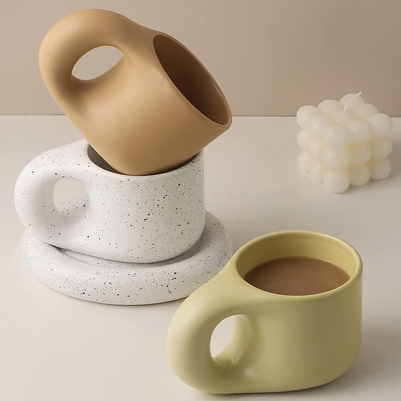 Nordic Minimalist Cute Fat Mug | Bowlift
