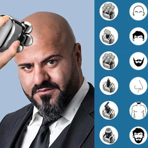 BowLift | 8D Upgraded LED Display 10 in 1 Multifunctional Shaver