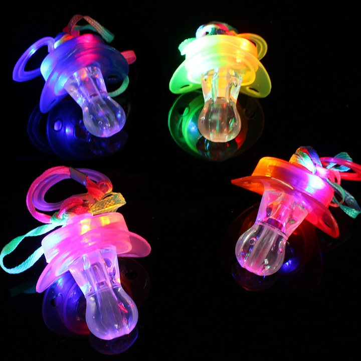 BowLift | LED Pacifier with Light – Glowing Party Pacifier for Children