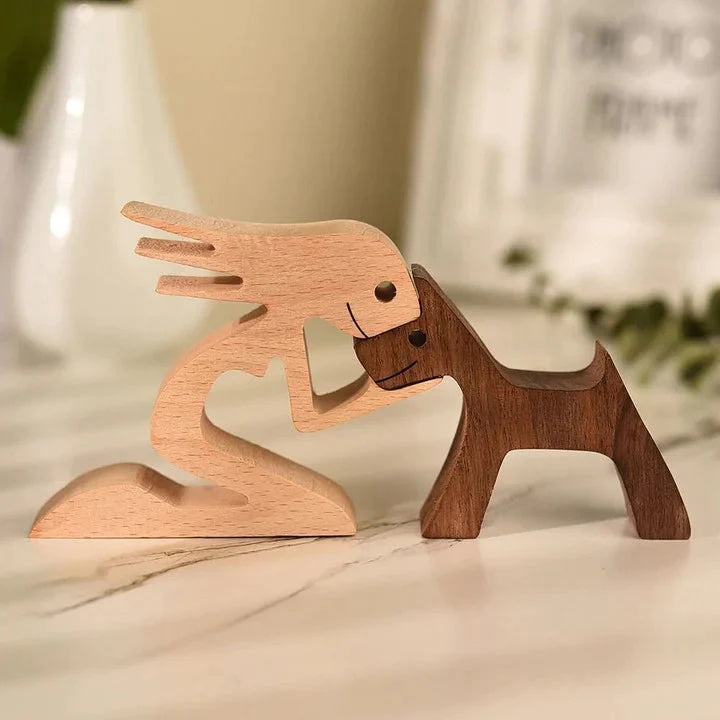 BowLift | Hand-engraved Wooden Animal Figures – Eco-friendly Home Decor and Unique Gift for Animal Lovers