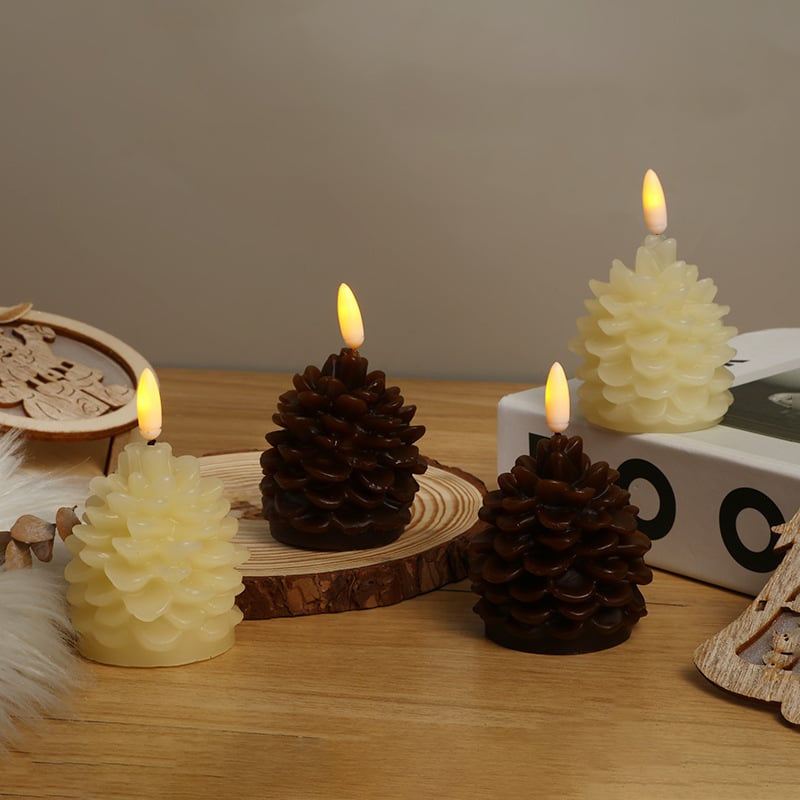 BowLift | Flameless Pine Cone Candles