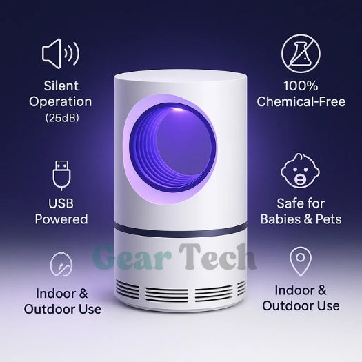 BowLift | UV Light Insect Trap - Indoor/Outdoor Mosquito & Fly Killer for Effective Pest Control Solutions