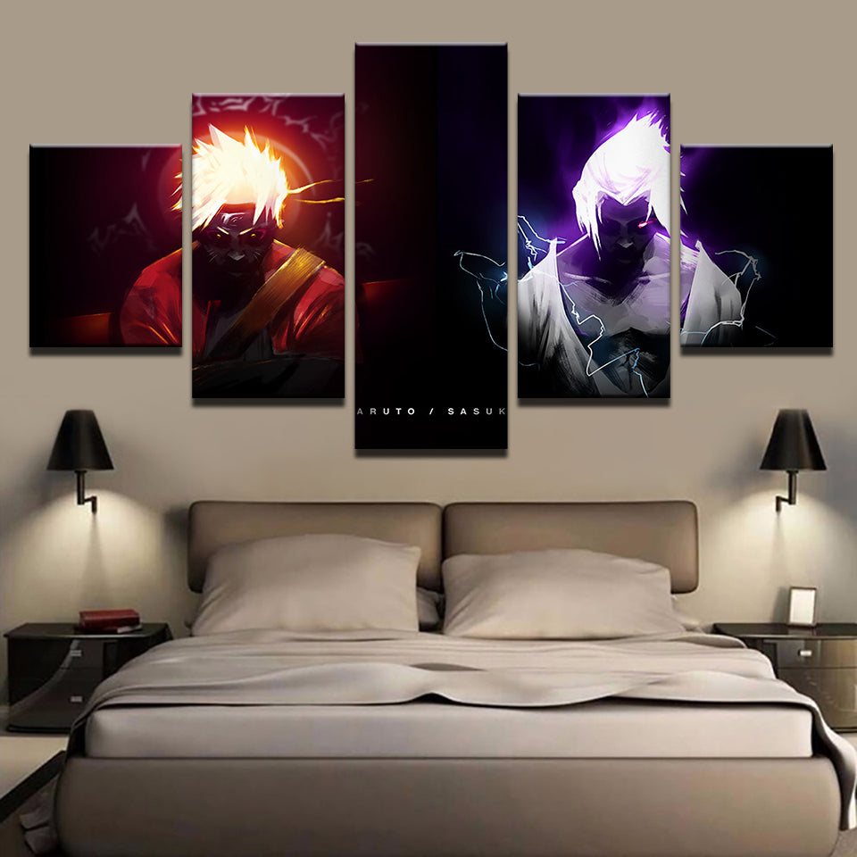 Two Powers 5 Piece - Canvas Wall Art Painting | Bowlift