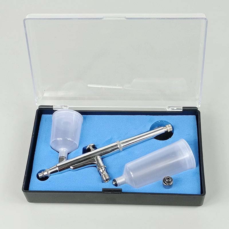 Pneumatic acrylic paint spray device for artists | Bowlift