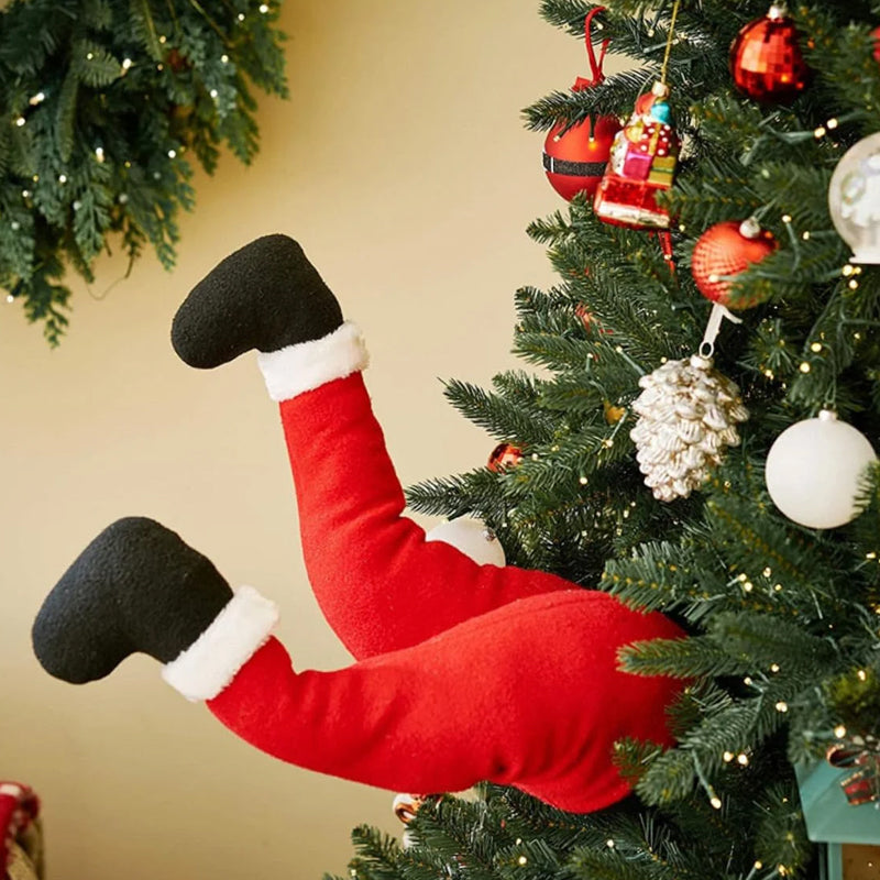 BowLift | Christmas Santa Legs Decoration