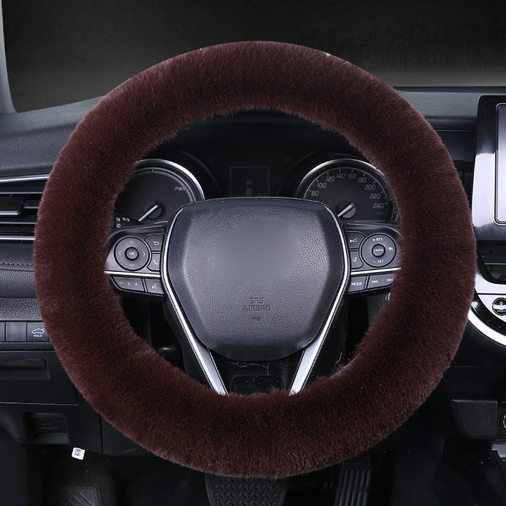 Universal Plush Steering Wheel Cover for Car | Bowlift