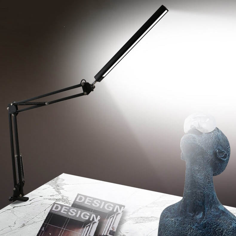 BowLift | LED Foldable Long Arm Clip Eye Protection USB Reading Table Lamp