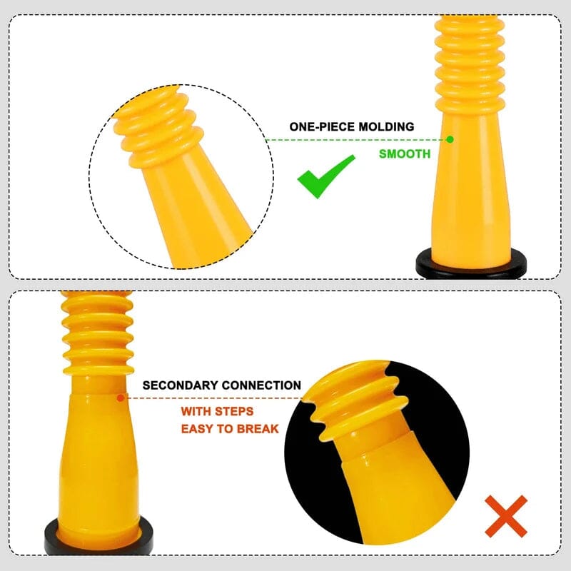 BowLift | Upgrade Replacement Fuel Can Spout with Flexible Nozzle