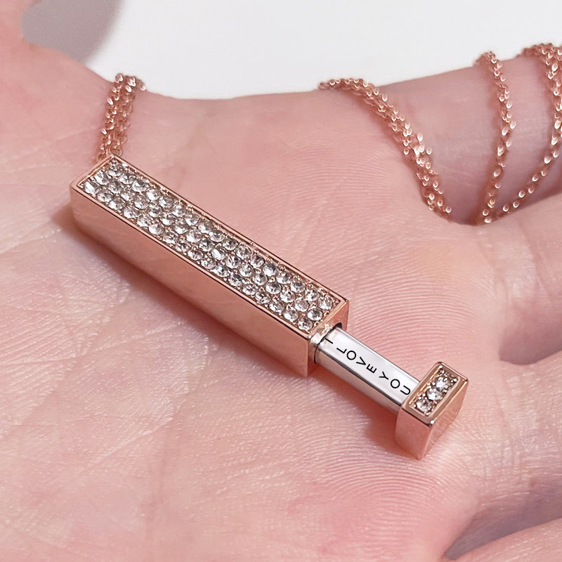 BowLift | Secret Message I Love You Pendant Necklace