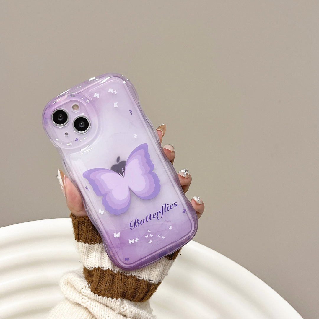 BowLift | Shockproof Wave Edge Butterfly Case for iPhone