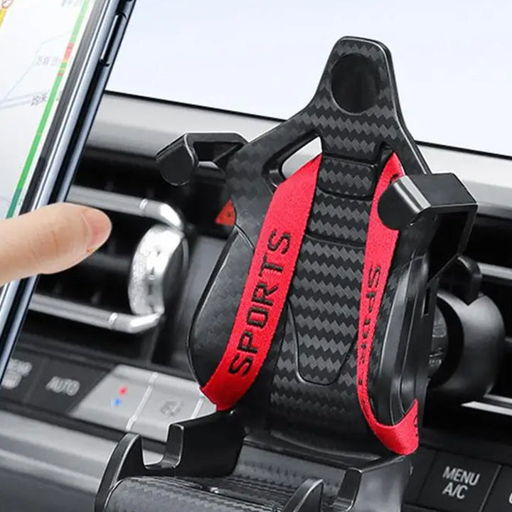 BowLift | Phone holder racing seat with seatbelt