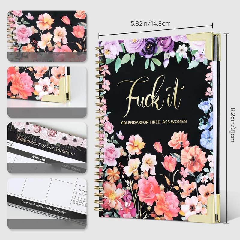 BowLift | F*ck It 2025 Planner for Tired Women