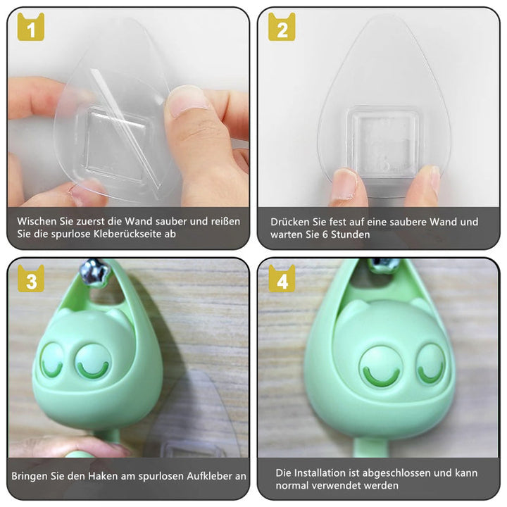 BowLift | Creative cute winking cat hooks