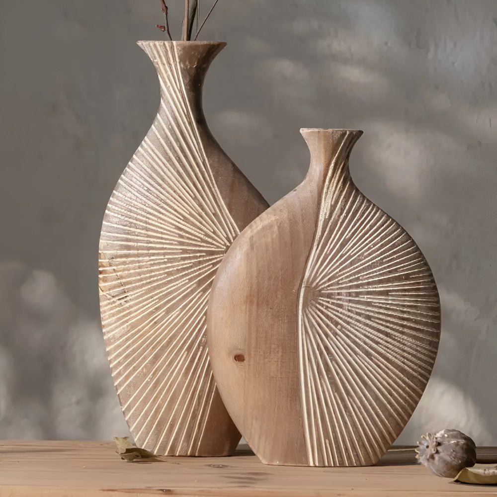 BowLift | Sierra Grove Wooden Vase
