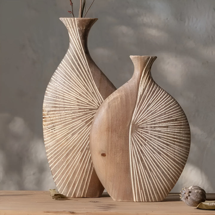 BowLift | Sierra Grove Wooden Vase