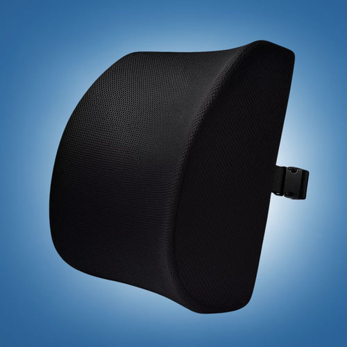 DriveEase | Car Lumbar Support Cushion – Memory Foam Relief – Breathable Mesh – Ideal for Commute & Long Drives Bowlift