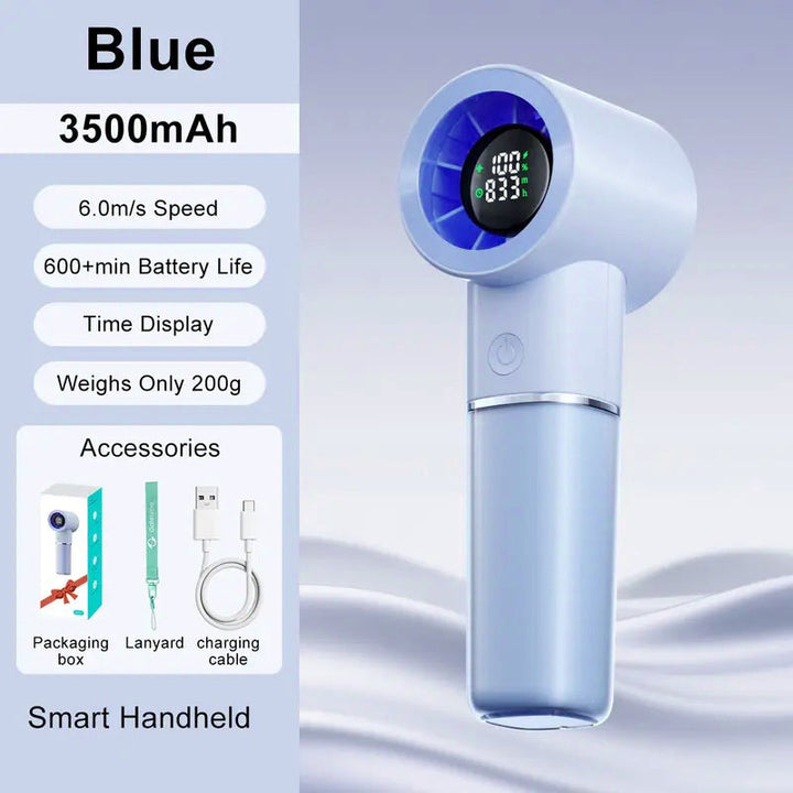 Portable Handheld Rechargeable Personal Cooling Fan | Bowlift