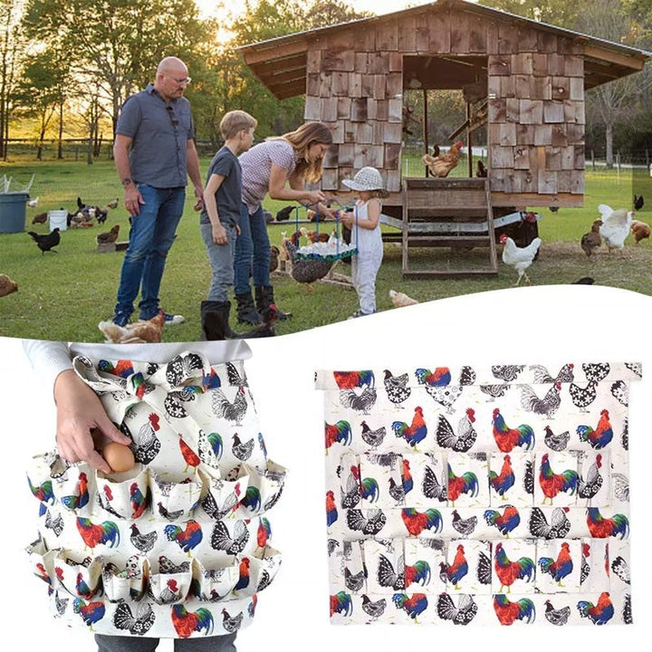 Multi-Pocket Eggs Harvest Working Aprons | Bowlift