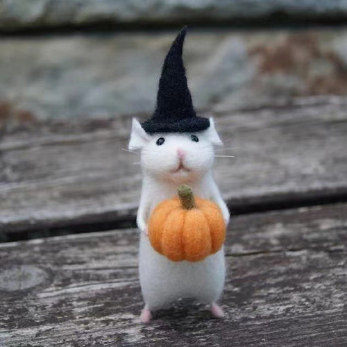 BowLift | Felt Mouse Halloween Ornament