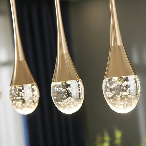 BowLift | Glass Pendant Lamp with Warm Light Glow - Vetra