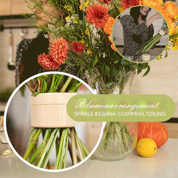 Spiral Ikebana Stem Holder | Bowlift