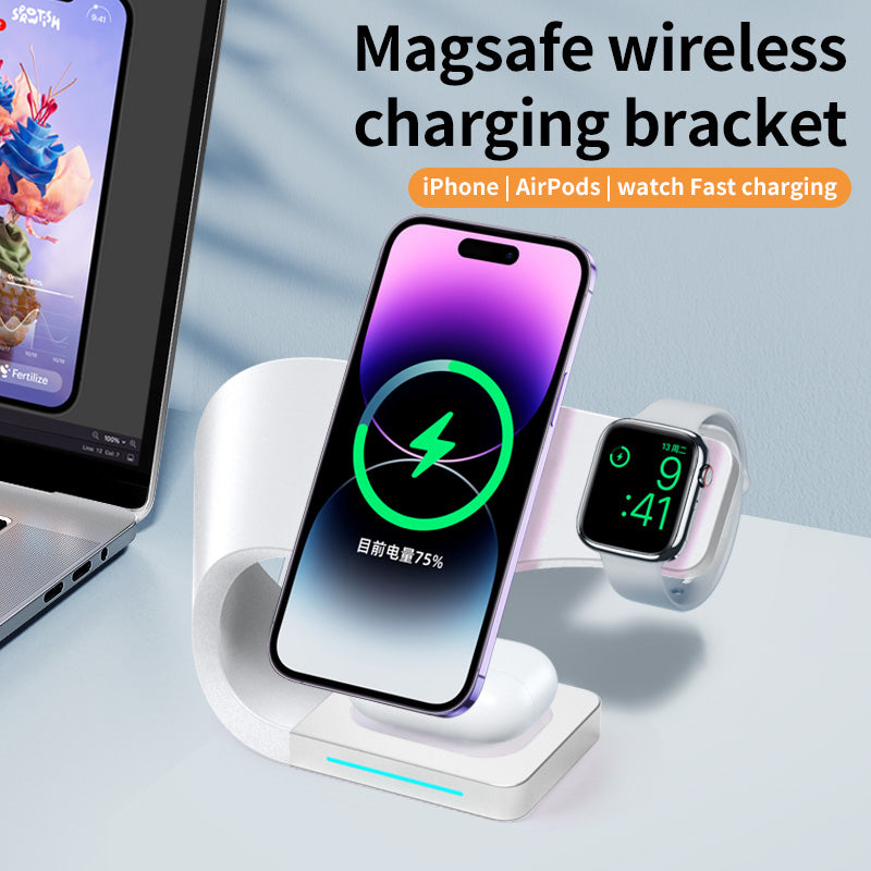BowLift | Fast Charging Compact iPhone Magnetic Charging Deck