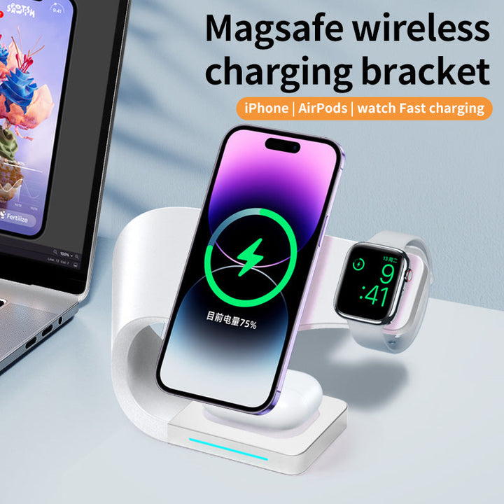 BowLift | Fast Charging Compact iPhone Magnetic Charging Deck