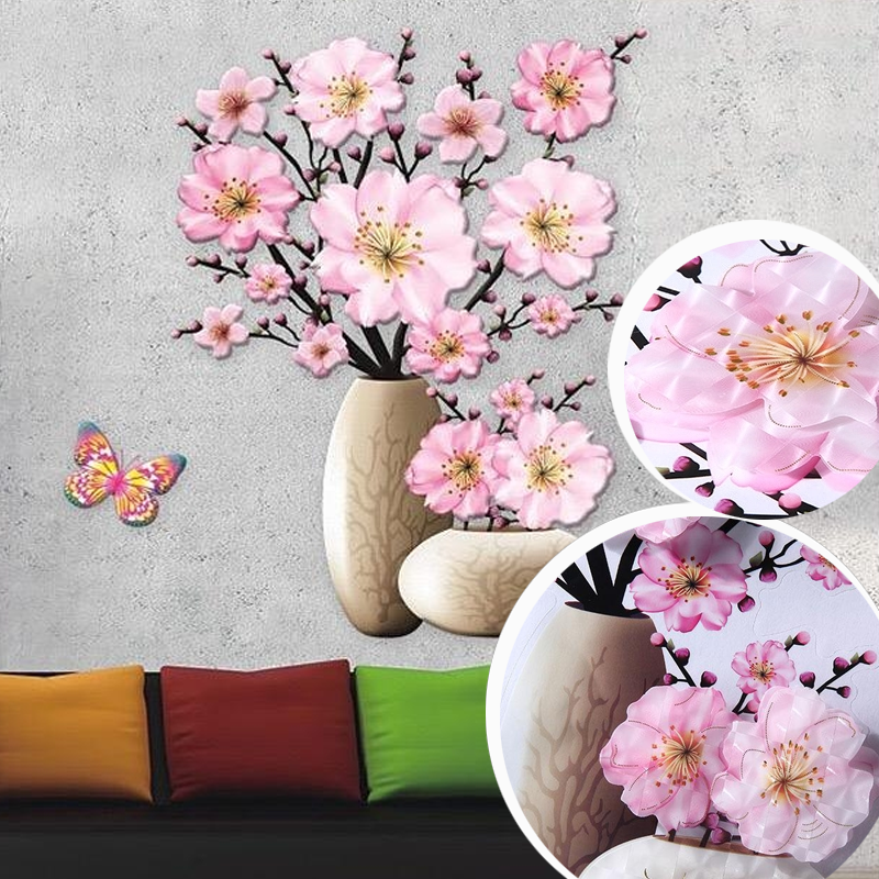 BowLift | DIY Plant Vase 3D Stereo Sticker Self-Adhesive