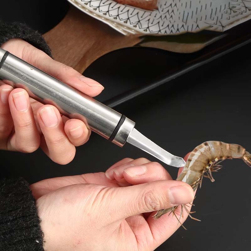 BowLift | Stainless Steel Shrimp Deveining Tool