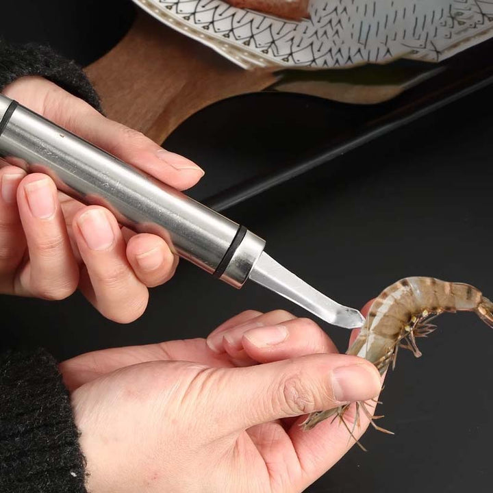 BowLift | Stainless Steel Shrimp Deveining Tool