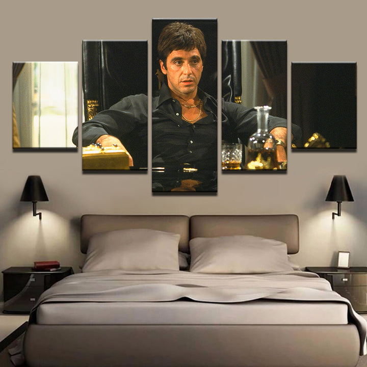 Who's Boss 5 Piece - Canvas Wall Art Painting | Bowlift
