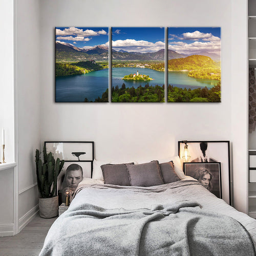 Peace Of The Land 3 Piece - Canvas Wall Art Painting | Bowlift
