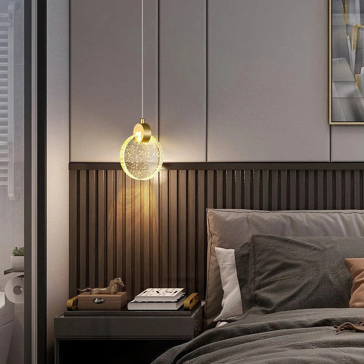 RayonsD’Or – Glass Ceiling Lamp for Elegant Atmosphere Bowlift