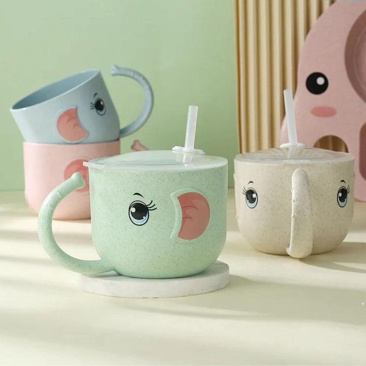 BowLift | Children's drinking cup with straw