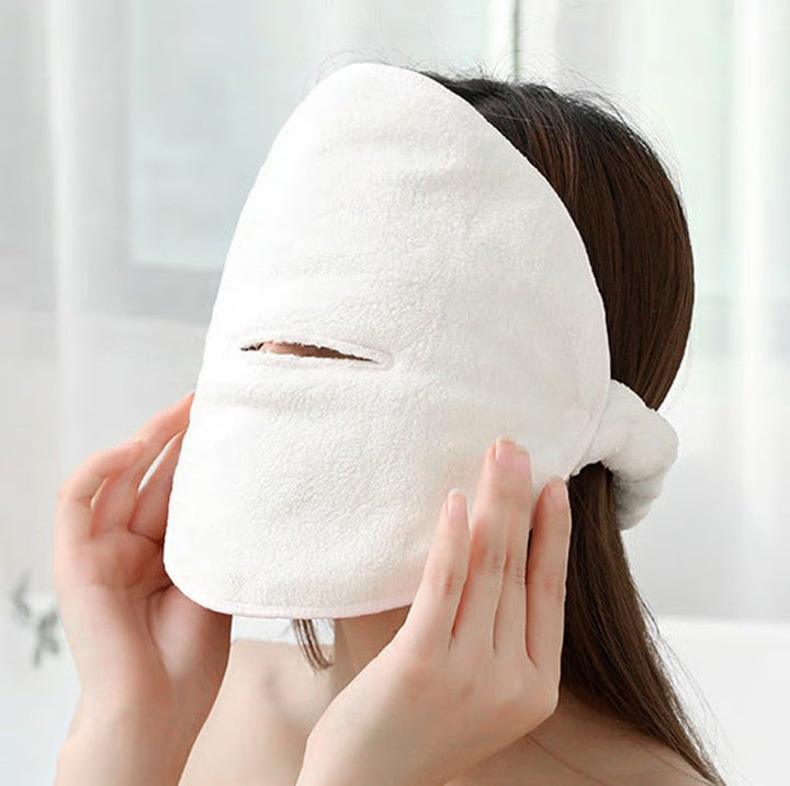 BowLift | Moisturizing facial towel made of coral velvet