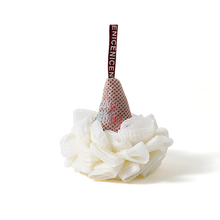 Bath Ball Cute Ice Cream Scrub Towel | Bowlift