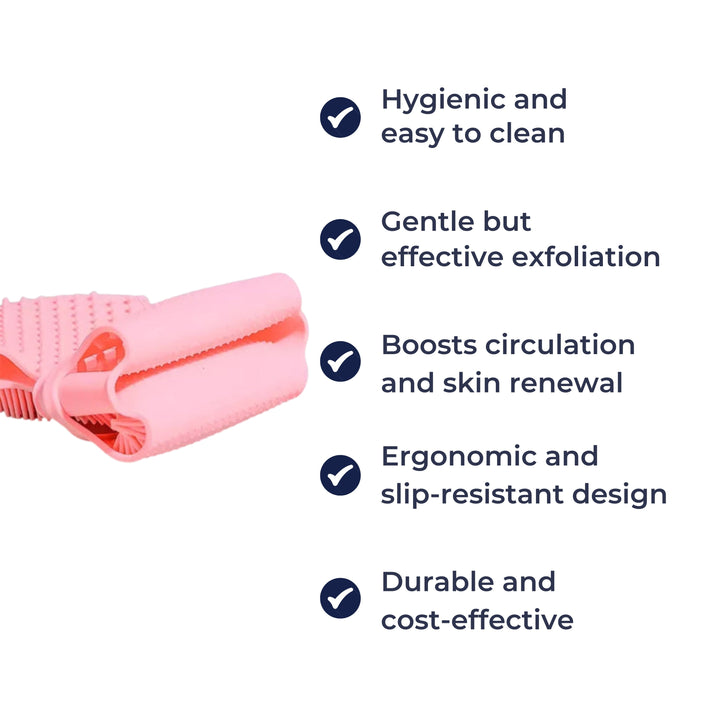 Gentle Exfoliation – Antibacterial Washable Design – Smooth Skin for All Types Bowlift