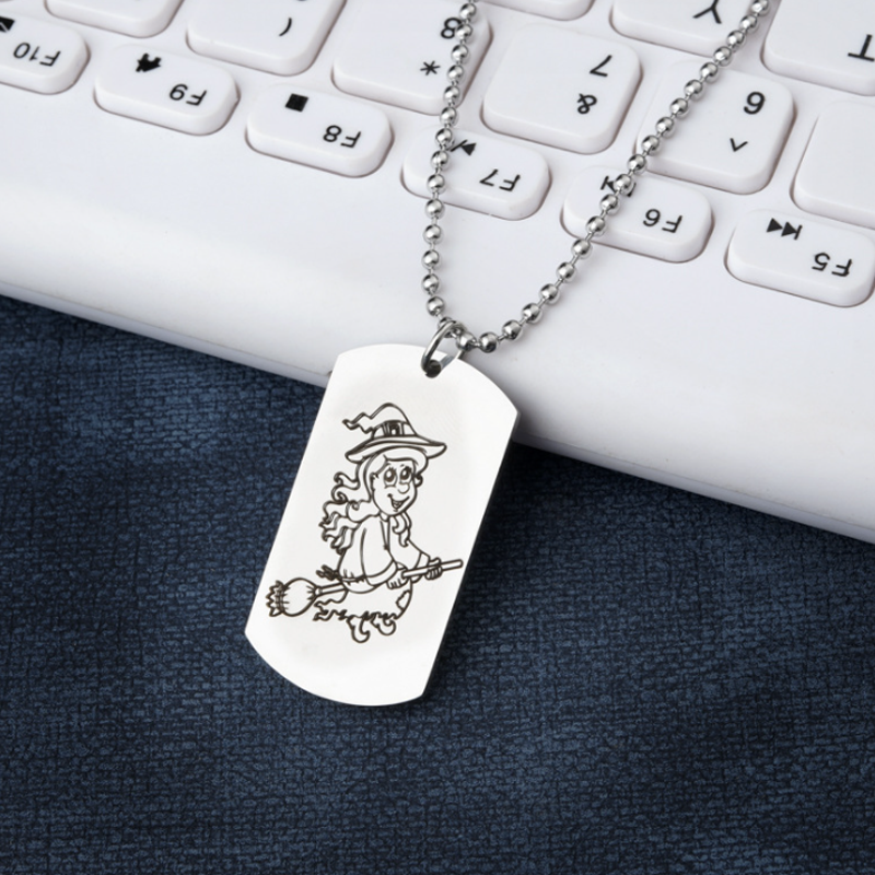 BowLift | Halloween Theme Stainless Steel Necklace