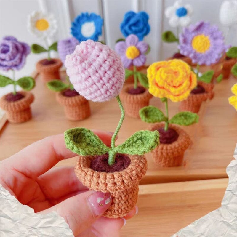 BowLift | Handmade knitted flowers