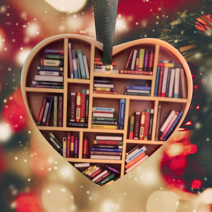 BowLift | Cute Heart-Shaped Bookshelf Decoration