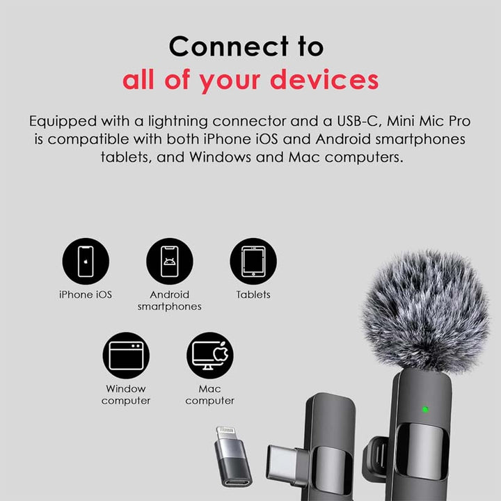BowLift | Mini Clip-On Microphone