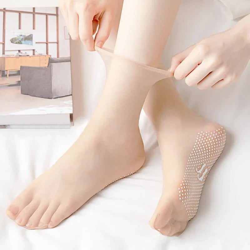 BowLift | Invisible, non-slip crystal silk socks