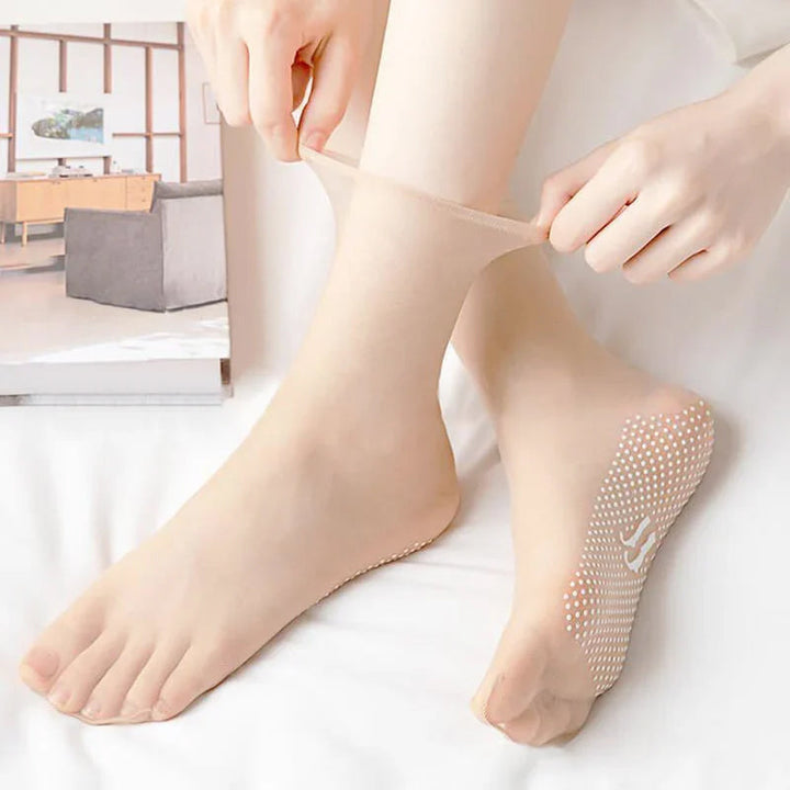 BowLift | Invisible, non-slip crystal silk socks