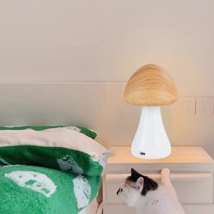 BowLift | LED rechargeable touch mushroom desk lamp