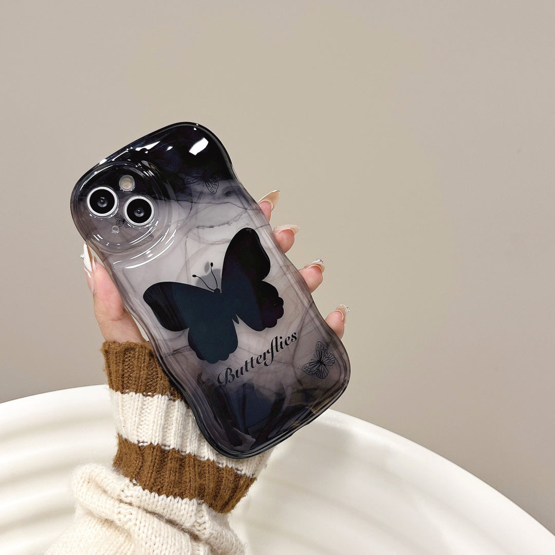 BowLift | Shockproof Wave Edge Butterfly Case for iPhone